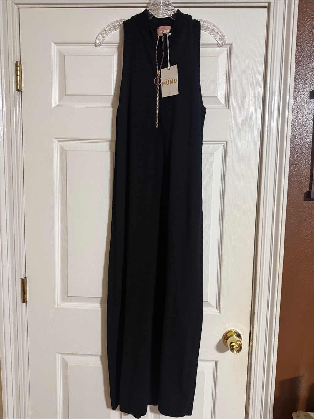 Show Me Your MuMu Black Sleeveless maxi dress